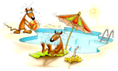 Allen Schwimmbadinhabern und solchen die es noch werden wollen einen wunderschönen Sommer! ... natürlich auch allen Schwimmbeckenbenutzern, Beckenrandsitzern, Badreinigern und zufällig Hineingefallenen !