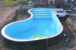 Feng Shui Becken in Arbeit- zum Vergrößern des Bildes bitte darauf clicken!